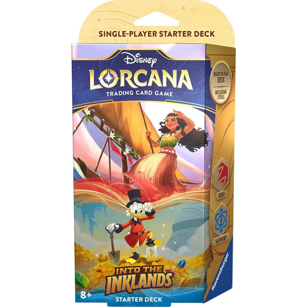 Disney Lorcana: Into the Inklands - Starter Deck - Moana and Scrooge McDuck