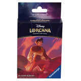 Disney Lorcana Shimmering Skies Card Sleeves Aladdin Set 5