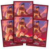 Disney Lorcana Shimmering Skies Card Sleeves Aladdin Set 5