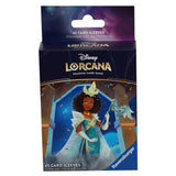 Disney Lorcana Shimmering Skies Card Sleeves Tiana Set 5