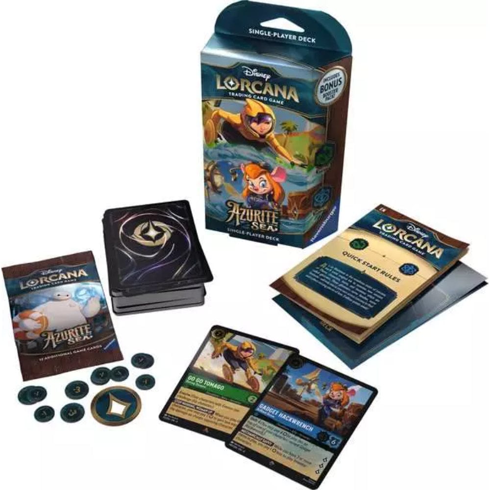 lorcana starter decks set 6 Disney Lorcana: Ursula's Return Deck (Amber & Amethyst) Popular Universe the Trading Card Game sensation from Disney Disney Lorcana (FR) - SET