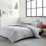 DKNY Clipped Square Jacquard Duvet Cover