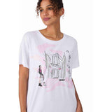 DKNY Hit The Street Night Shirt In White