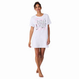 DKNY Hit The Street Night Shirt In White