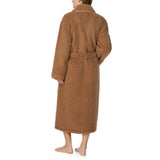 DKNY Long Sleeve Robe In Cork Sherpa