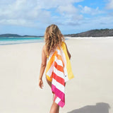 Dock & Bay Beach Towels - Summer - Peach Sunrise - Large (160X90Cm 62X35)