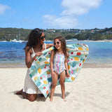 Dock & Bay Kids Beach Towels - Five a Day Medium (130x70cm)