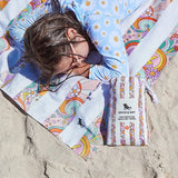 Dock & Bay Kids Beach Towels Pink Power Medium (130x70cm)