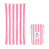 Dock & Bay Quick Dry L Towels In Phi Phi Pink