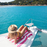 Dock & Bay Quick Dry L Towels In Phi Phi Pink