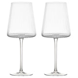 DRH Collection Set of 2 Empire Wine Glasses