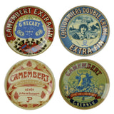 DRH Collection Set of 4 Classic Camembert Plates