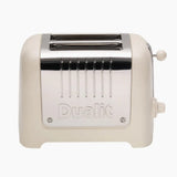 Dualit 2 Slice Toaster In Canvas White