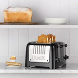 Dualit Classic 4 Slot Lite Toaster in Black