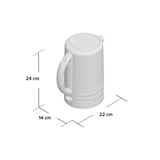 Dualit Architect 1.5L Kettle In Brushed Stainless Steel/Black