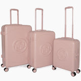 Dune London Pink Onella 4-Wheel Large Suitcase 70cm