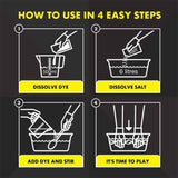 DYLON Hand Wash Fabric Dye In Velvet Black