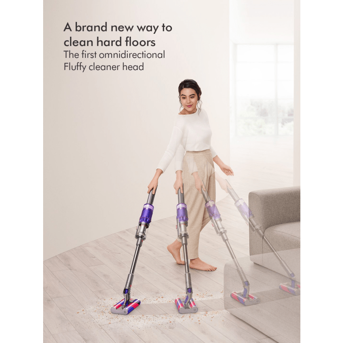 Dyson Omni-glide Origin 紫 Dyson Omni-Glide™ Cordless Vacuum Cleaner - Purple & Nickel
