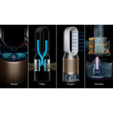 Dyson Purifier Humidify + Cool PH2 De-NOx Purifying Humidifying Fan In White/Gold