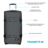Eastpak Transit'R M (67cm) In Black Denim