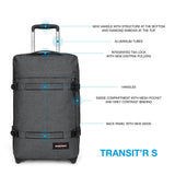 Eastpak Transit'R S (51cm) In Black Denim