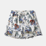 Eddmond Studios Paradise Classic Swim shorts Plain Off White