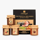 Edinburgh Preserves Gift Pack 4 Chutney & Relish For Meat & Cheese