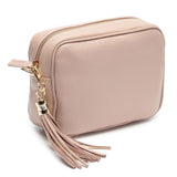 Elie Beaumont Crossbody Camera Bag Strawberry Chevron Strap