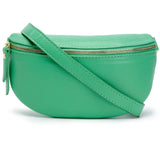 Elie Beaumont Crossbody Sling Bag Apple Green