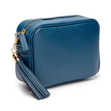 Elie Beaumont Crossbody Tassel In Baltic Blue