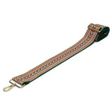 Elie Beaumont Green Aztec Strap