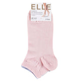 ELLE 2 Pair Plain Bamboo Sock In Navy