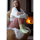 ELLE 2 Pairs Bed & Slipper Socks In Storm