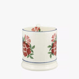 Emma Bridgewater Antique Roses Half Pint Earthenware Mug in Pink