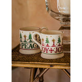 Emma Bridgewater Christmas Joy Set Of 2 1/2 Pint Mugs Boxed