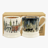Emma Bridgewater London Set Of 2 1/2 Pint Mugs