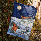 Emma Bridgewater Midnight Squirrel Tea Towel