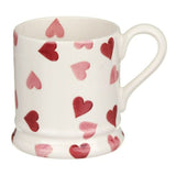 Emma Bridgewater Pink Hearts 1/2 Pint Mug