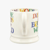 Emma Bridgewater Rainbow Toast Kindness & A Fair World 1/2 Pint Mug