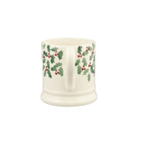 Emma Bridgewater Tiny Scattered Holly 1/2 Pint Mug