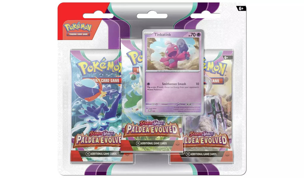 paldea evolved booster box uk Pokémon TCG: Scarlet & Violet Paldea Evolved 3 Booster Pack