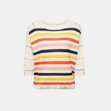 Esprit Cropped sleeve sweater with linen