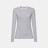 Esprit Long Sleeve Top With a Scalloped Neck