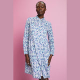 Esprit Mini dress with all-over floral pattern
