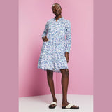 Esprit Mini dress with all-over floral pattern