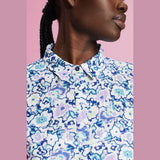 Esprit Mini dress with all-over floral pattern