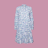 Esprit Mini dress with all-over floral pattern