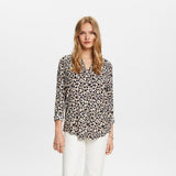 Esprit Patterned Blouse in Sand