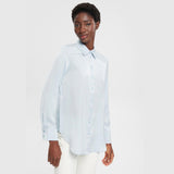 Esprit Satin blouse Pastel Blue
