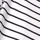 Esprit Striped Cotton T-Shirt In Navy